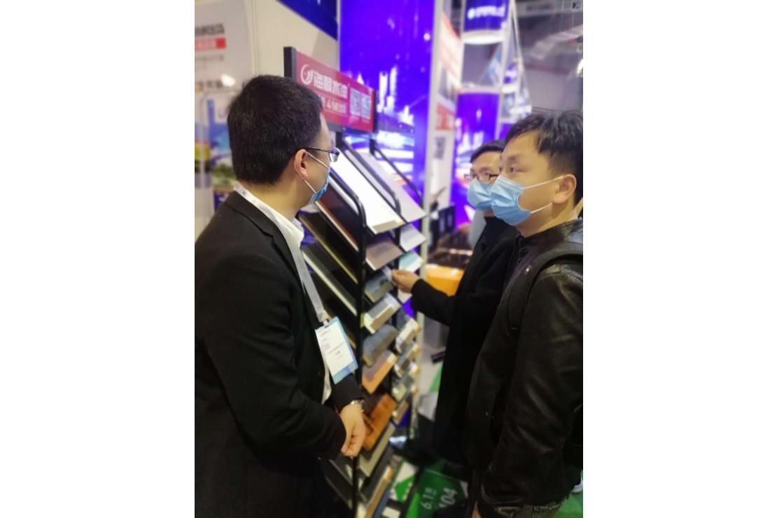 Haisun water based paint invites you to a spring date "Shanghai Construction Expo"